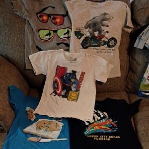 Marvel Kids Captain America T-Shirt - White